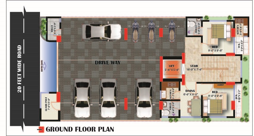 Parking/Ground Floor Plan